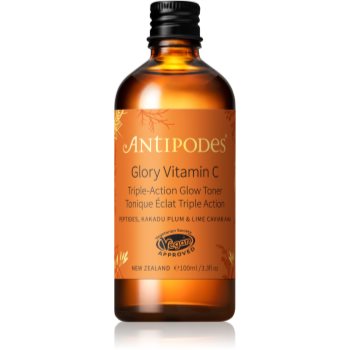 Antipodes Glory Vitamin C Triple-Action Glow Toner solutie tonica cu efect de iluminare pentru uniformizarea nuantei tenului - imagine 2